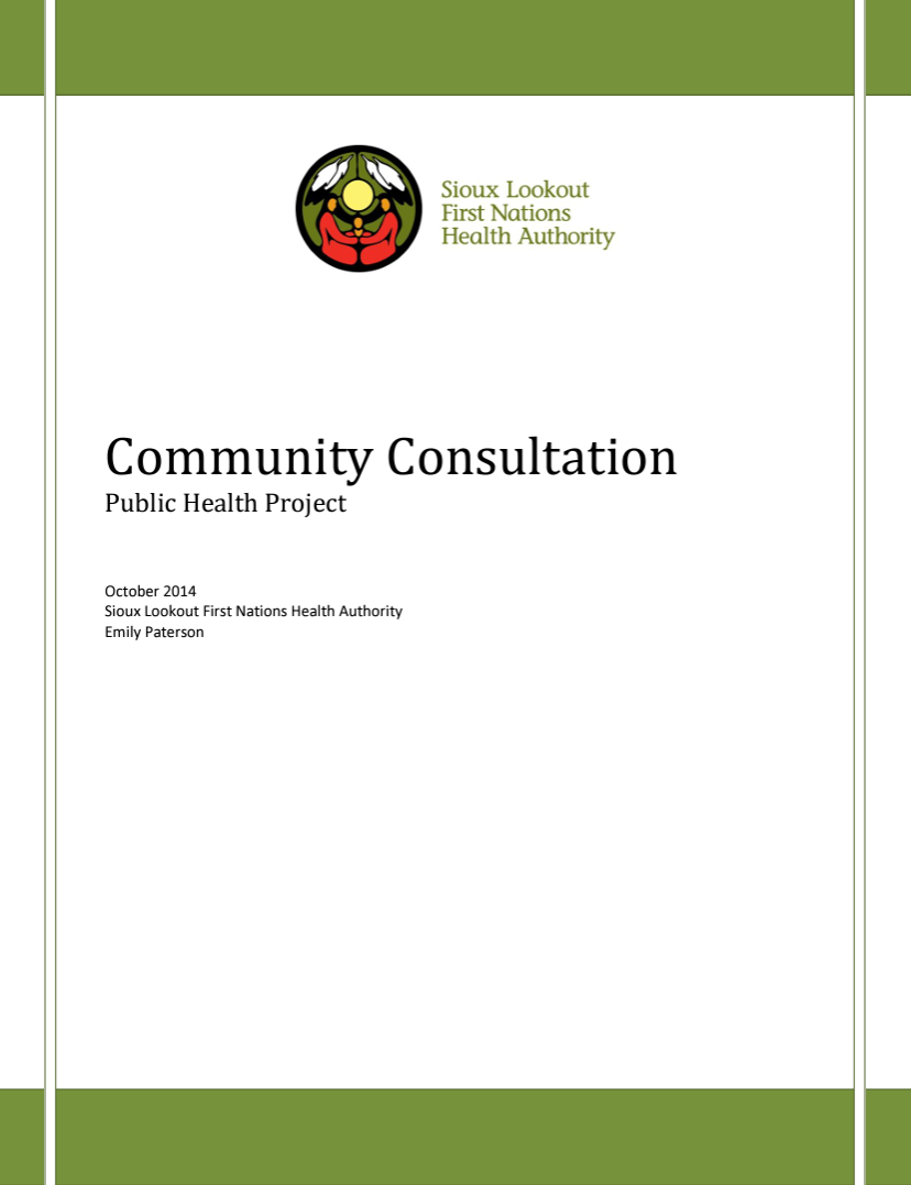 Community Consultation Public Health Project