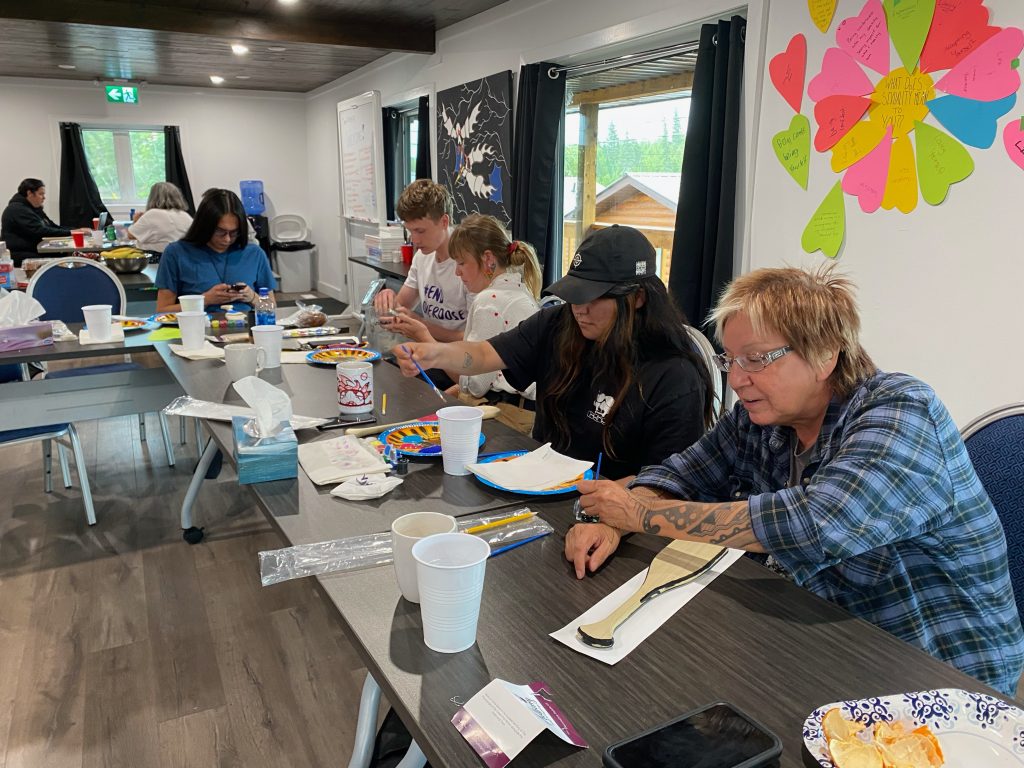 Beading in Main Cabin